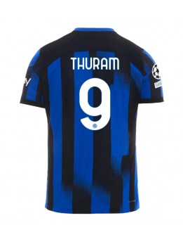 Billige Inter Milan Marcus Thuram #9 Hjemmedrakt 2023-24 Kortermet